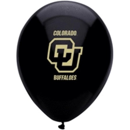 MAYFLOWER DISTRIBUTING Qualatex 52988 10 Count 11 in. University of Colorado Latex Balloon 52988